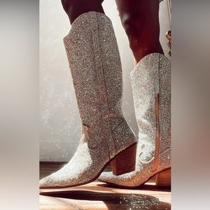 Matisse Nashville Western Boot in Rhinestone